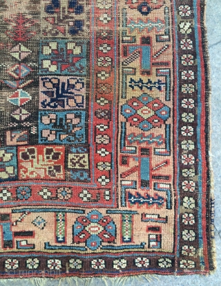 Azerbaijan urumiyeh Kurdish rug size 245x158 cm

                          