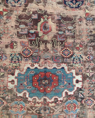 Azerbaijan urumiyeh Kurdish rug size 245x158 cm

                          