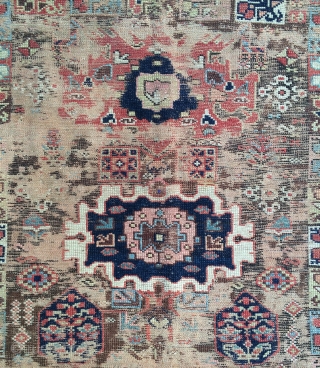 Azerbaijan urumiyeh Kurdish rug size 245x158 cm

                          