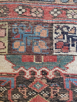 Azerbaijan urumiyeh Kurdish rug size 245x158 cm

                          