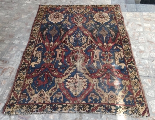 West Anatolian bergam 1920 century size 225x165cm                          