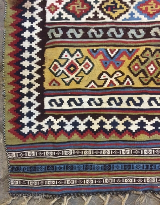 Qhasgai kilim very fine quality size 260x130 cm                         