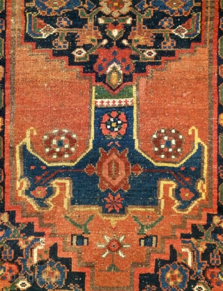 Kurdish carpet all colors natural dyes size 230x130cm                         