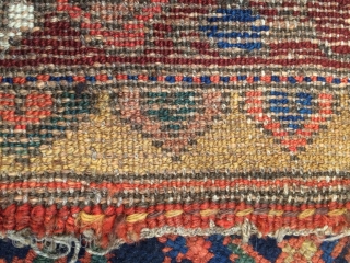 Kurdish carpet all colors natural dyes size 230x130cm                         