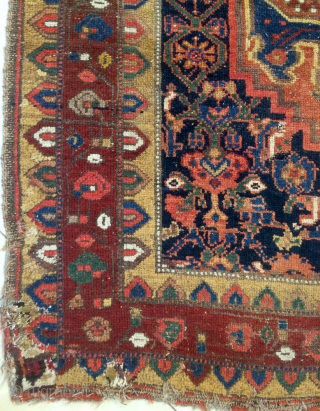 Kurdish carpet all colors natural dyes size 230x130cm                         