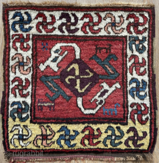 incredible extraordinary shahsavan bag face Size 48 x 47 cm                       