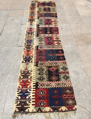 Anatolian kilim size 350x82cm
                             