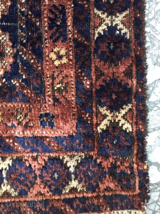 Beluch Carpet circa 1830s size 164x90cm                           