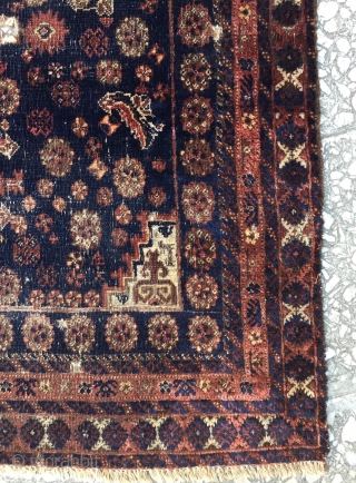 Beluch Carpet circa 1830s size 164x90cm                           