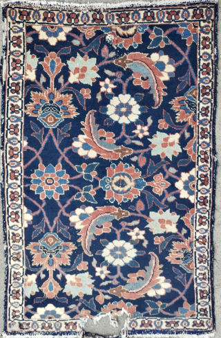 a very cute Persian rug size 130 x 80 cm                       