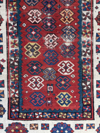 Very nice tallish rug size 240 x 100 cm                        