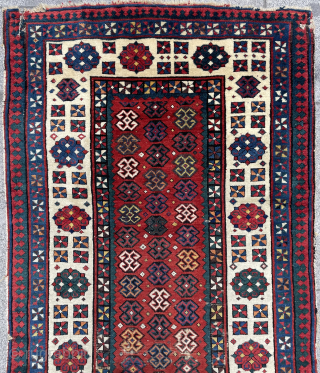 Very nice tallish rug size 240 x 100 cm                        