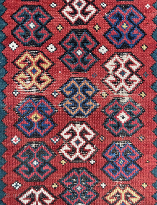 Very nice tallish rug size 240 x 100 cm                        