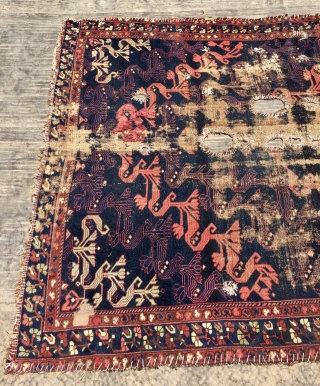 Persian Kurdish carpet size 365x195cm                            