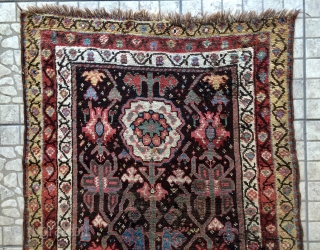 Persian Khurdis carpet l think sajbulahk size 210x106cm                         