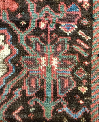 Persian Khurdis carpet l think sajbulahk size 210x106cm                         