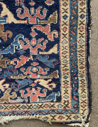 Persian zenjan rug size 120 x 74 cm                         