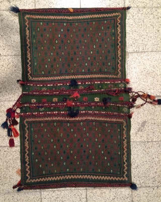 Rare Qhasgai sadllebag size 73x55cm size 74x54cm                          