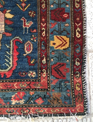 Persian Gazvin talaghan Carpet size 210x150cm                           
