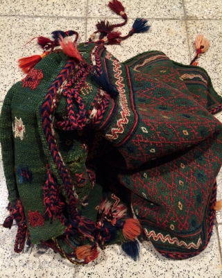 Rare Qhasgai sadllebag size 73x55cm size 74x54cm                          