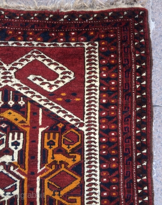 Turkeman prayer rug size 100x80cm                            