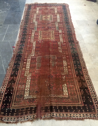 qahızman Kurdish Carpet size 340x140cm                            