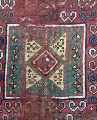 qahızman Kurdish Carpet size 340x140cm                            