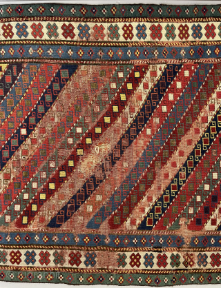Very nice Caucasian rug size 230x104cm                           