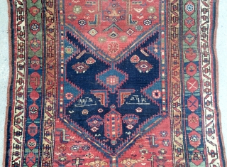 Persian Kurdish Carpet size 254x117cm                            