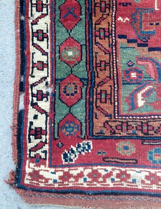 Persian Kurdish Carpet size 254x117cm                            