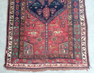 Persian Kurdish Carpet size 254x117cm                            