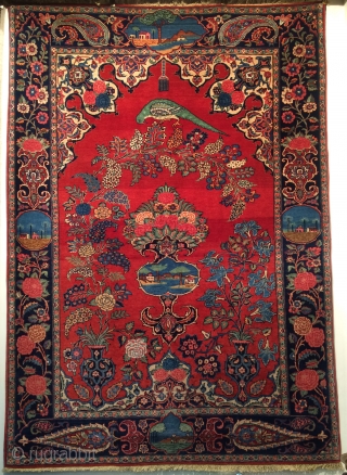 Rare Rehjd carpet Size 192x137cm                            