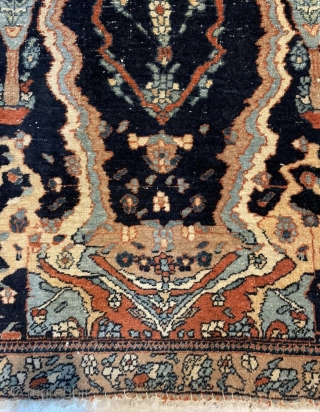 very unusual persian carpet size 140x87cm                           