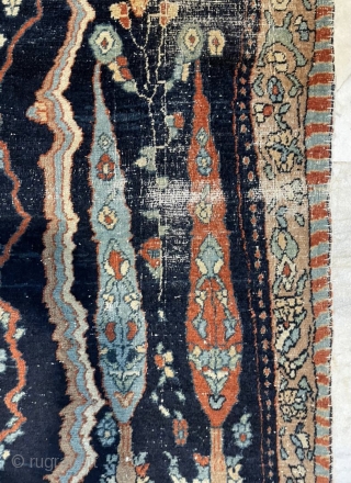 very unusual persian carpet size 140x87cm                           