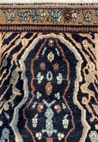 very unusual persian carpet size 140x87cm                           