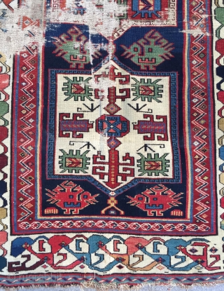 Caucasian Shirvan carpet size 160x110cm                            