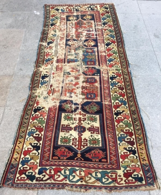 Caucasian Shirvan carpet size 160x110cm                            