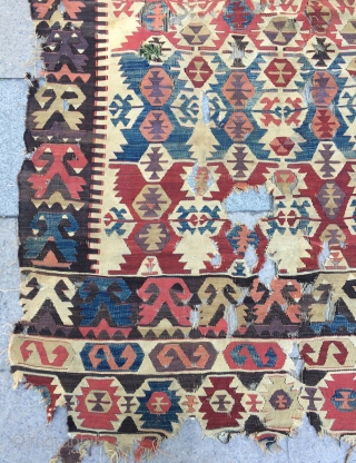 Anatolian kilim size 390x145cm                             