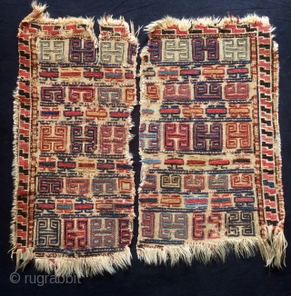 Kurdish original double wing bag face size 46x50cm                         