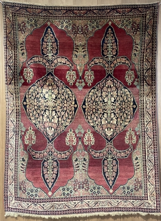 Very different laver kirman rug size 160x117cm                          