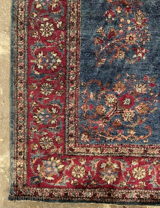 Muhtasham kashan silk carpet size 210x130cm                           