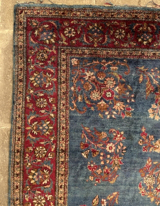 Muhtasham kashan silk carpet size 210x130cm                           