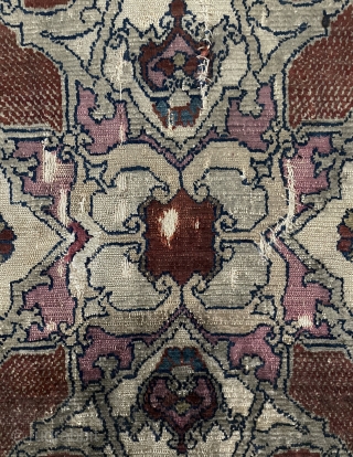 Heriz silk carpet size 175x135cm                            