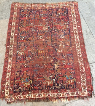 Khamseh Carpet size 170x127cm                             