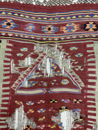 Anatolian ankara elmadag prayer kilim                            