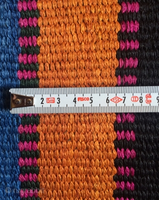 Shahsevan silk band size 880x38 cm                           