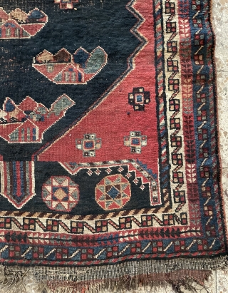 Very unusual Kurdish carpet size 240x130cm                           