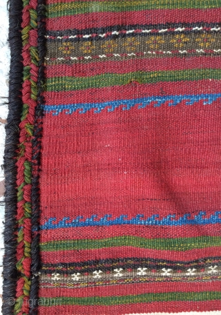 Beluch kilim all are colors natural dyes size 245x145                        
