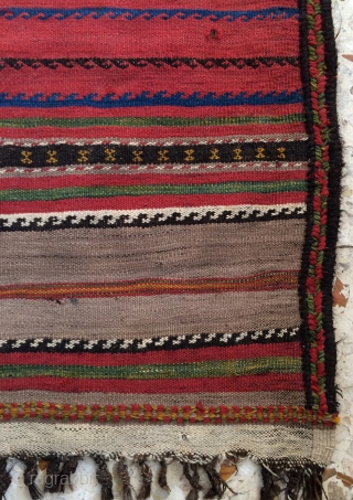 Beluch kilim all are colors natural dyes size 245x145                        