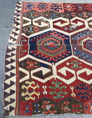 Anatolian kilim size 420x180cm                             